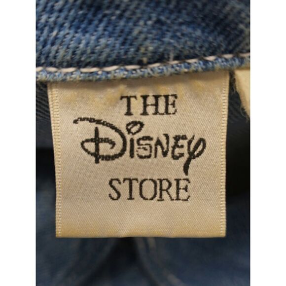 Disney Store VTG Denim Jean Jacket Blue Trucker Sz XL Mickey Friends Heavyweight - Picture 8 of 13